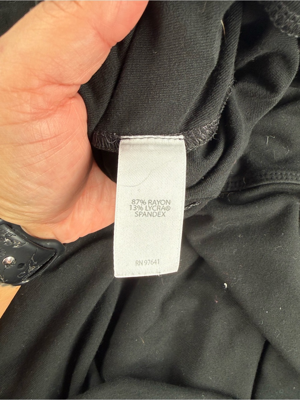 J. Jill Black Stretch Straight Leg Leggings - Picture 4 of 5